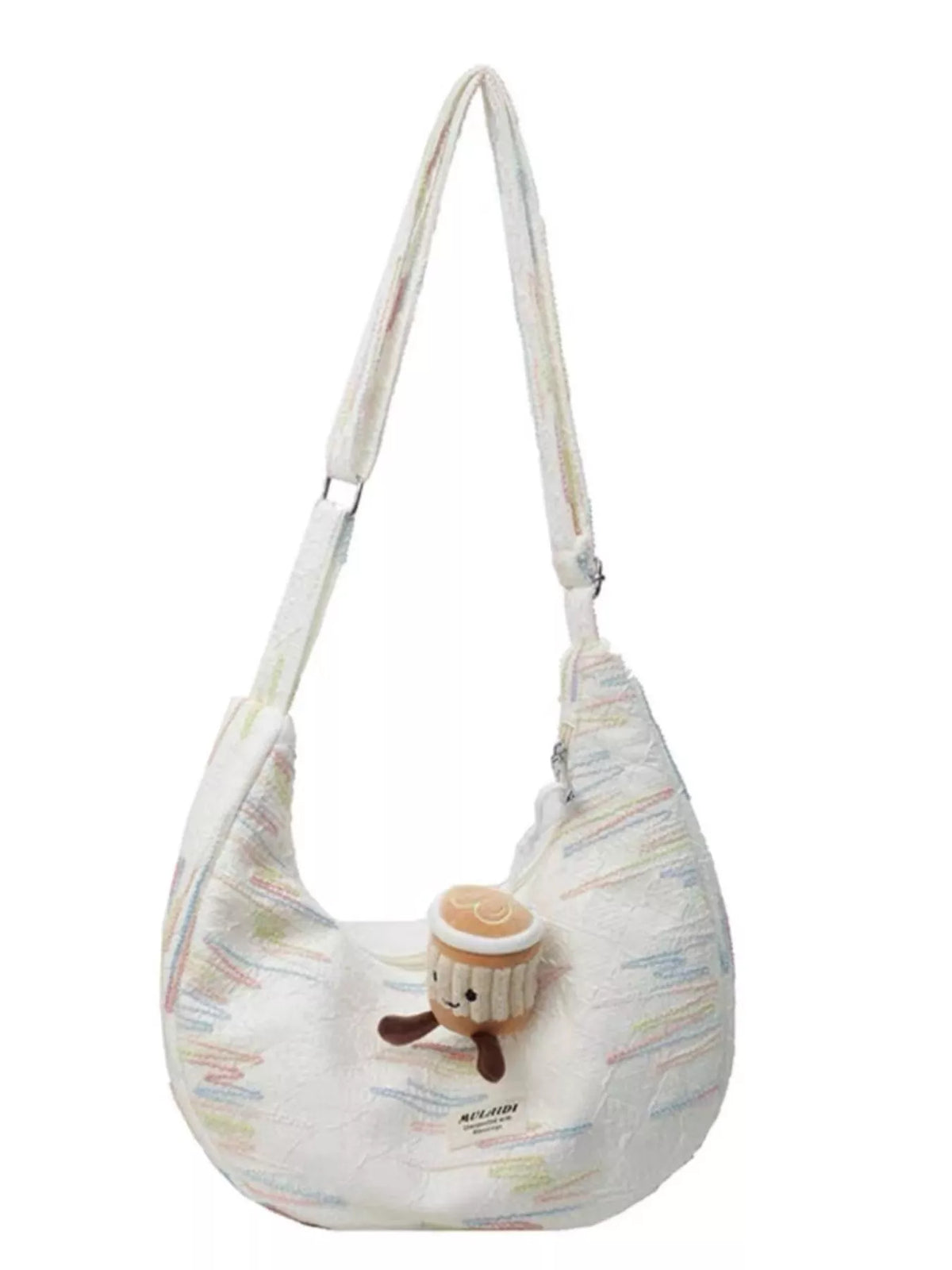 Cartoon Charm Crossbody Bag