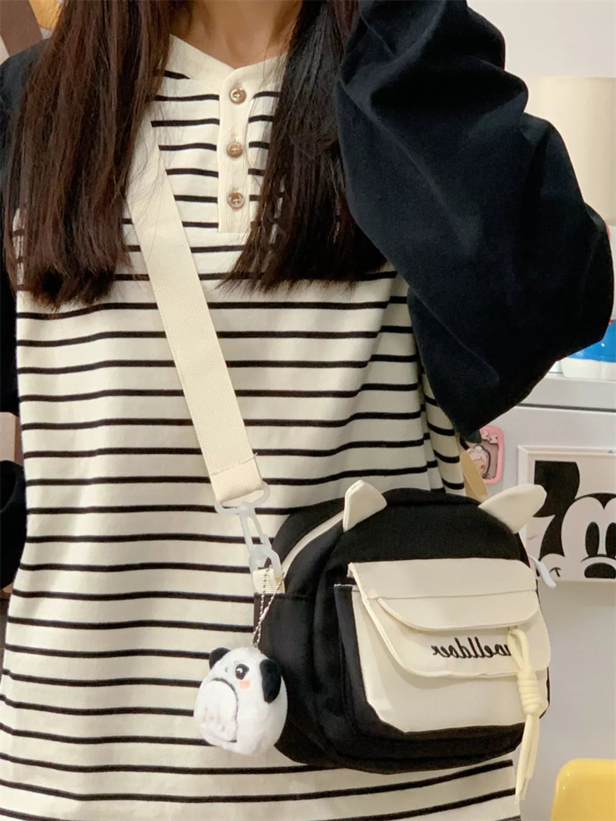 Adjustable Strap Crossbody Bag