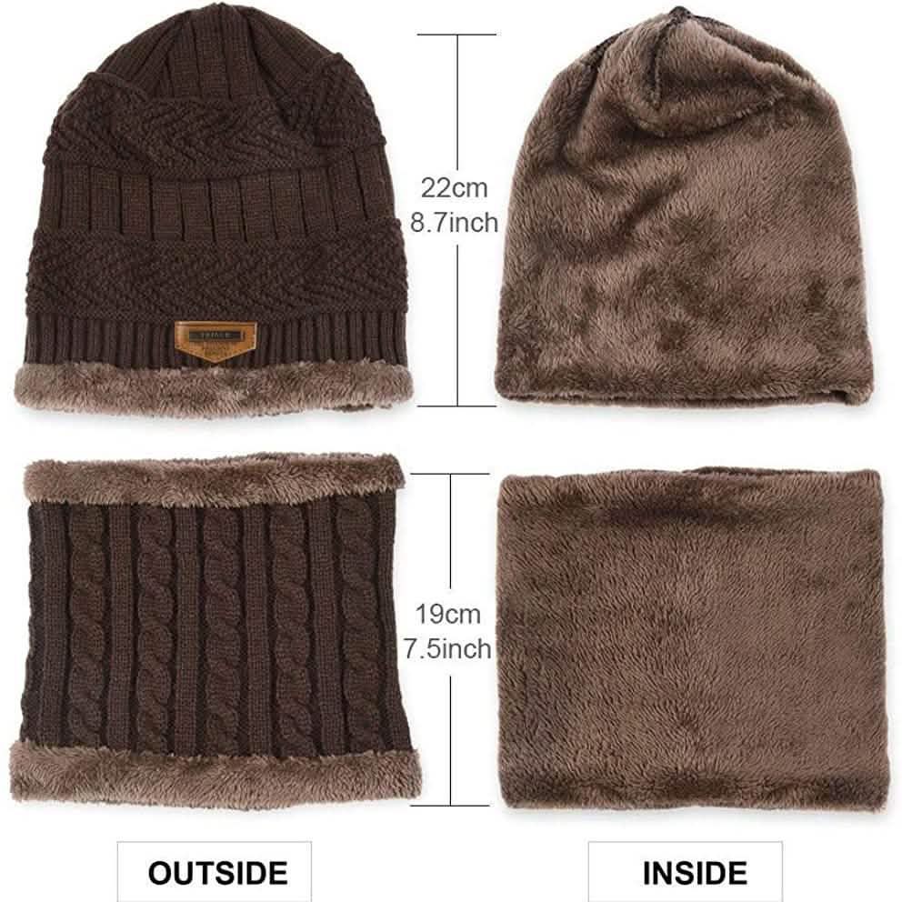 Children's Winter Hat and Scarf Set