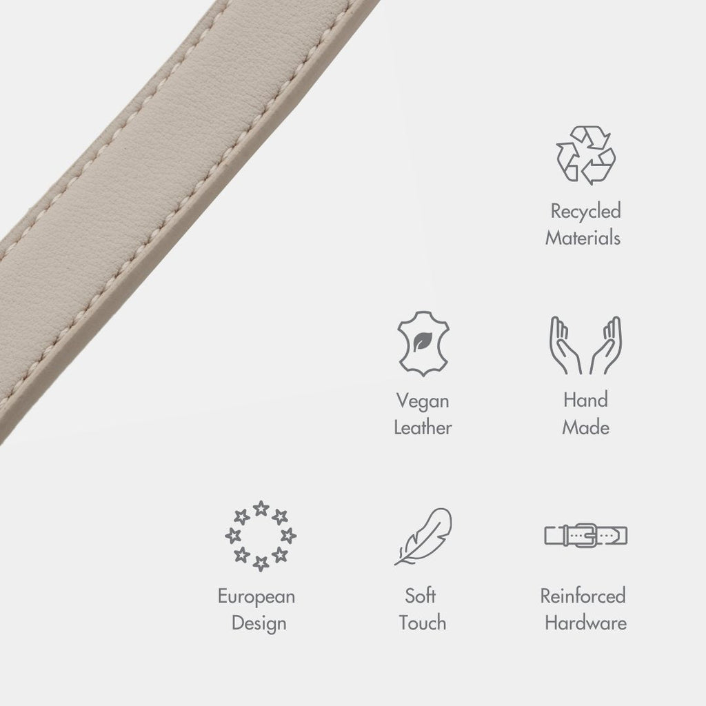 Leash 4ft - Vegan Leather - Cupertino