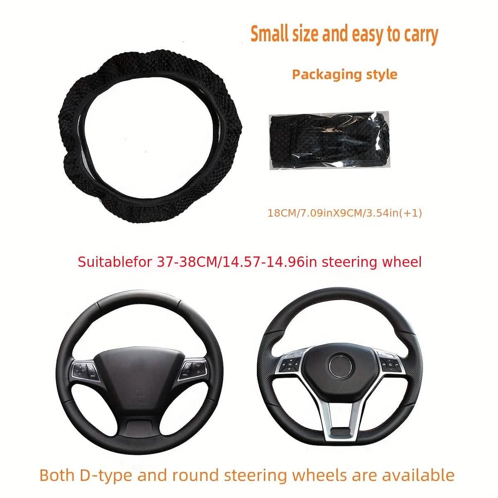 Breathable Comfortable Non-slip Mesh Steering Wheel Cover