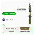 Mini Telescopic Micro Fishing Rod – Ultra-Short, Fast Action for UL Lures
