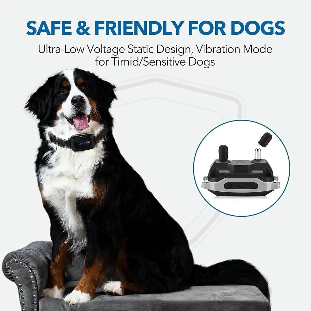 Dog Bark Collar Rechargeable with Intelligent Bark Control Vibration