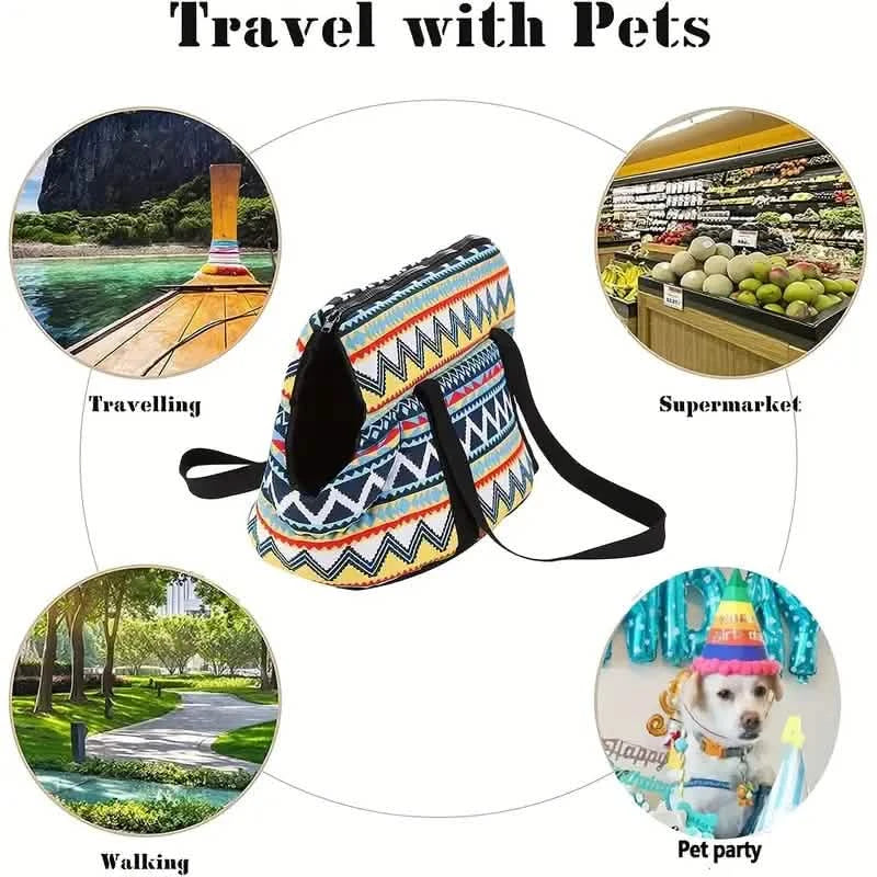Dog Carrier Backpack Pet Travel Shoulder Backpack