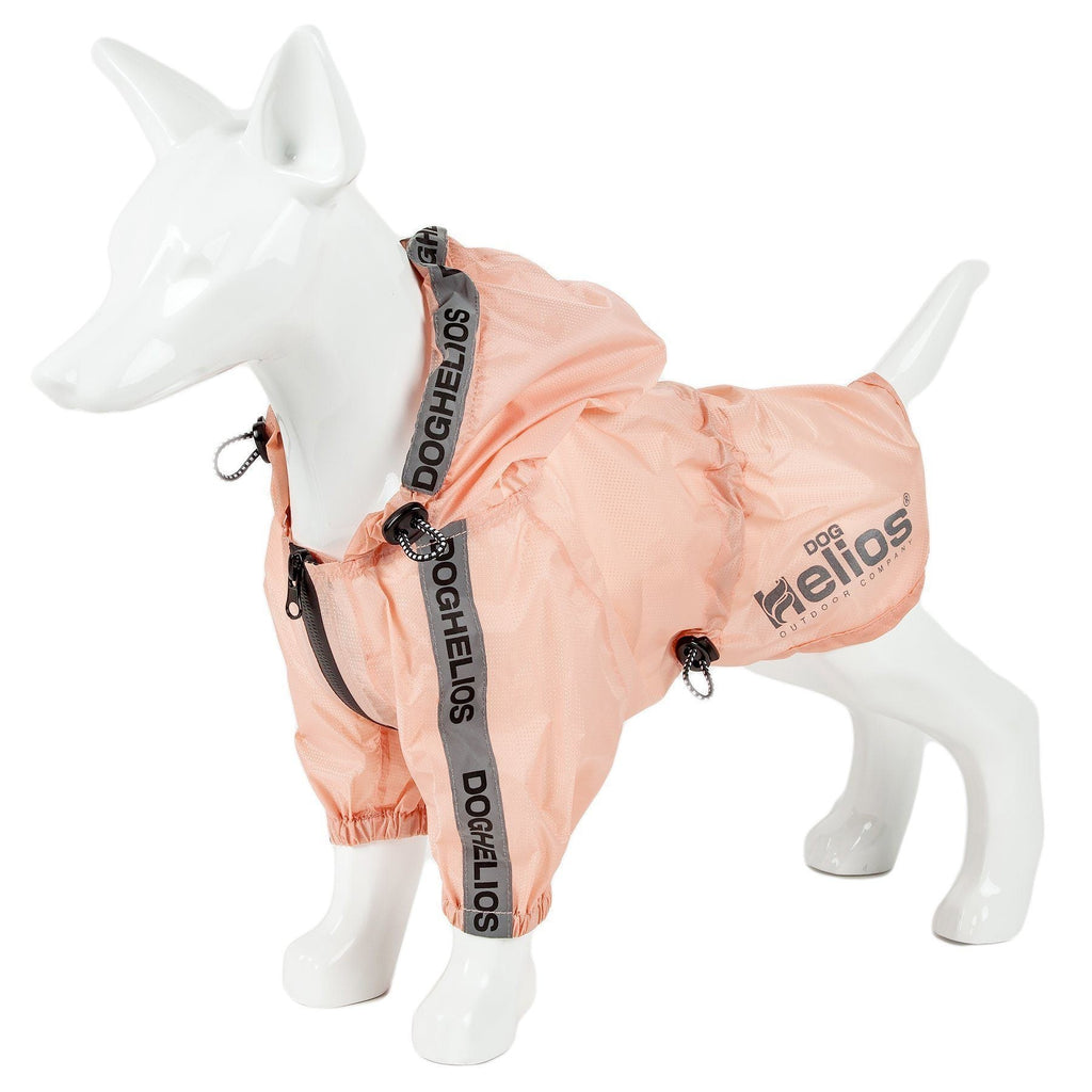 Dog Helios ® 'Torrential Shield' Adjustable and Waterproof Dog Raincoat Poncho