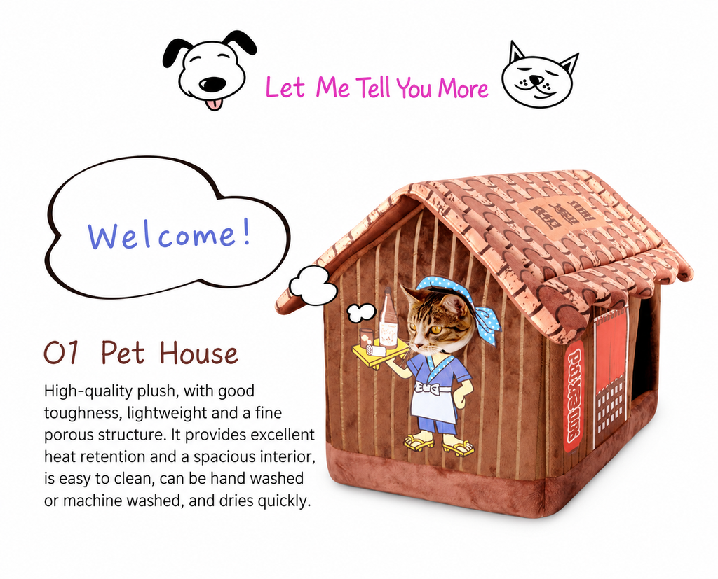 Izakaya Style Dog House Pet Kennel