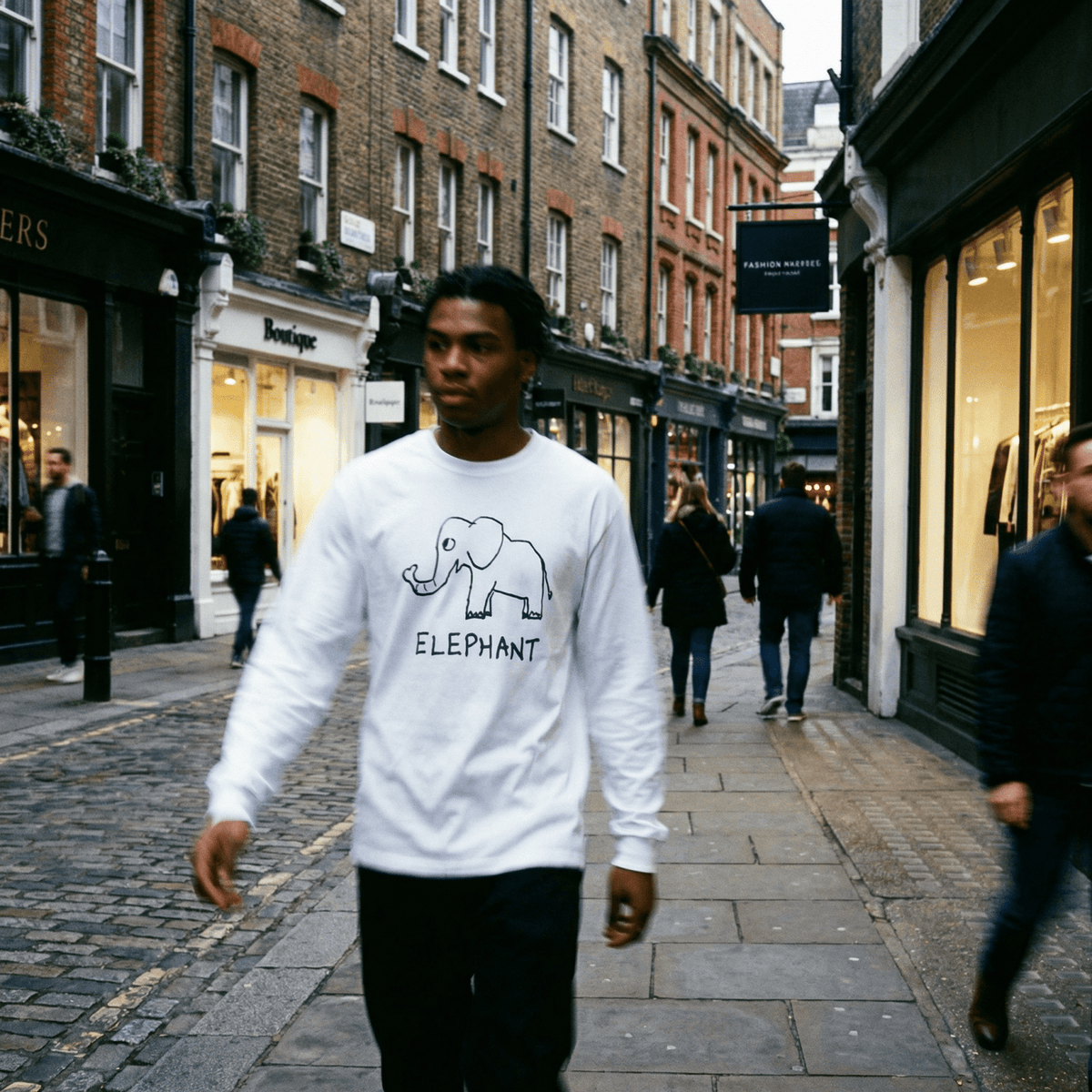 Elephant - Long Sleeve Tee