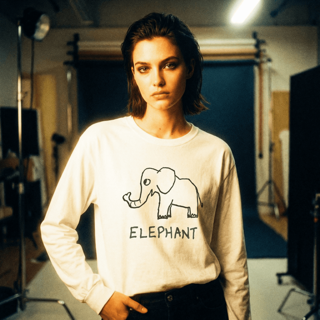 Elephant - Long Sleeve Tee