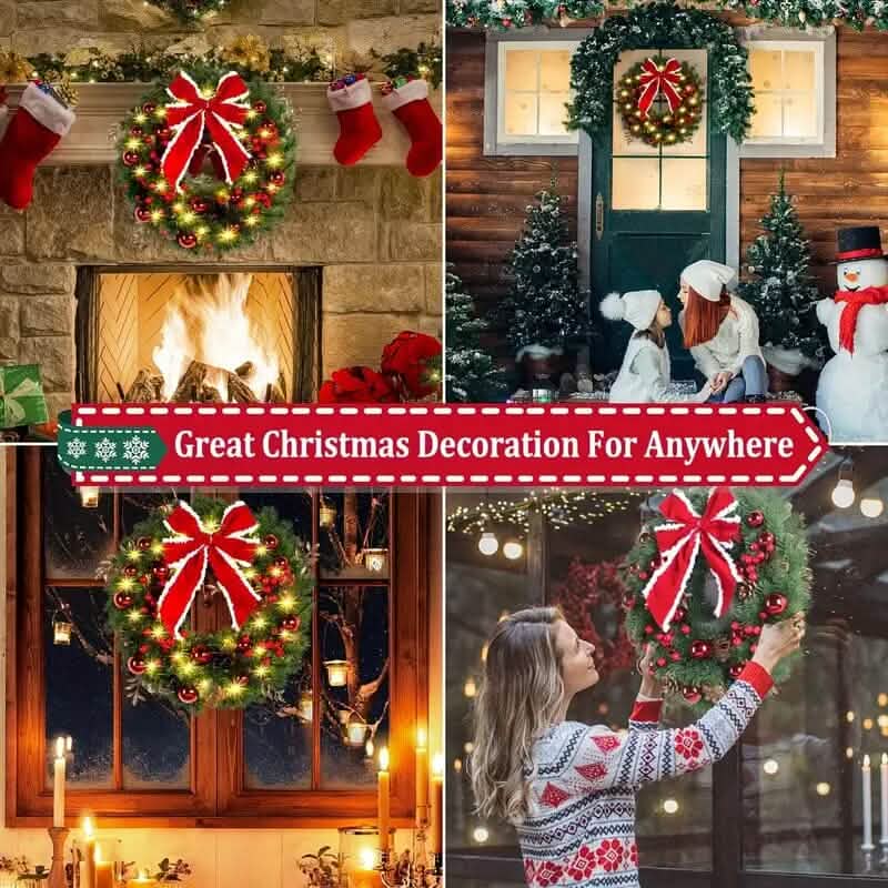 Handmade Christmas Wreath Decor
