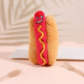 Hot Dog Plush Dog Toy