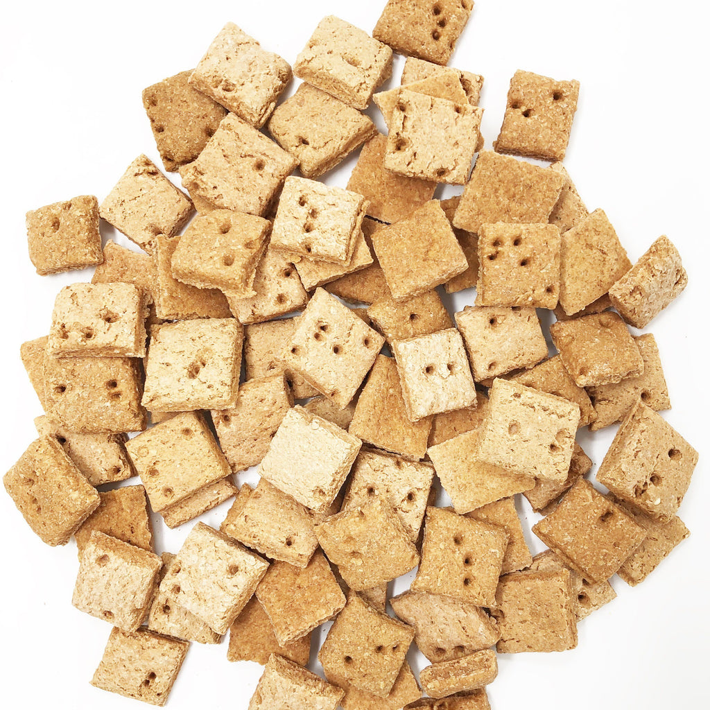 Pet Life 'Cheese Its' Bite Sized Spelt and Oats Dog Biscuits