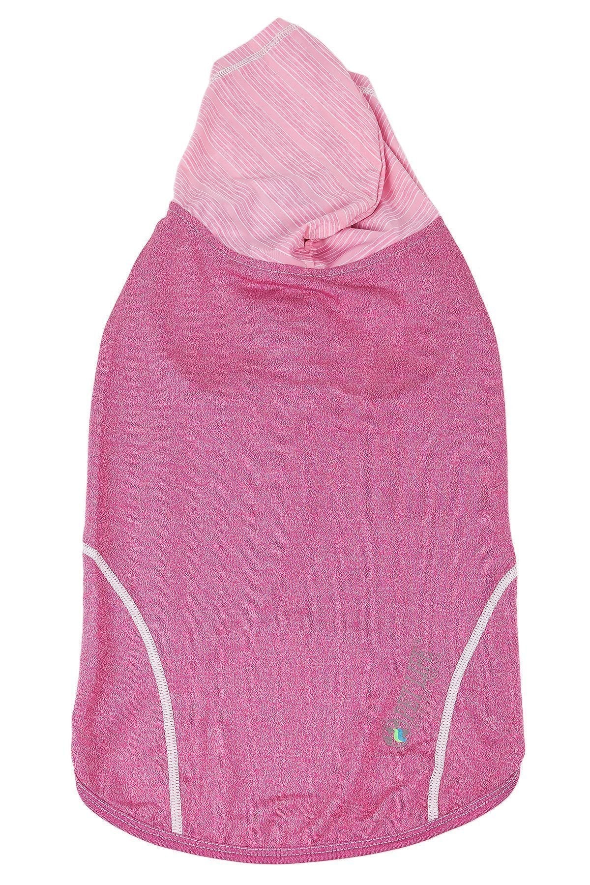 Pet Life ® Active 'Pull-Rover' 4-Way Stretch Sleeveless Fitness Yoga Dog T-Shirt Hoodie