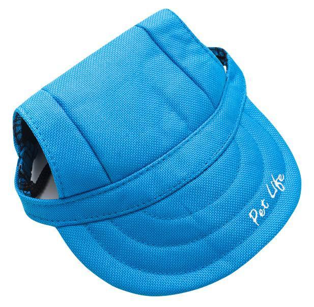 Pet Life ®  'Cap-Tivating' UV Protectant Adjustable Fashion Dog Hat Cap
