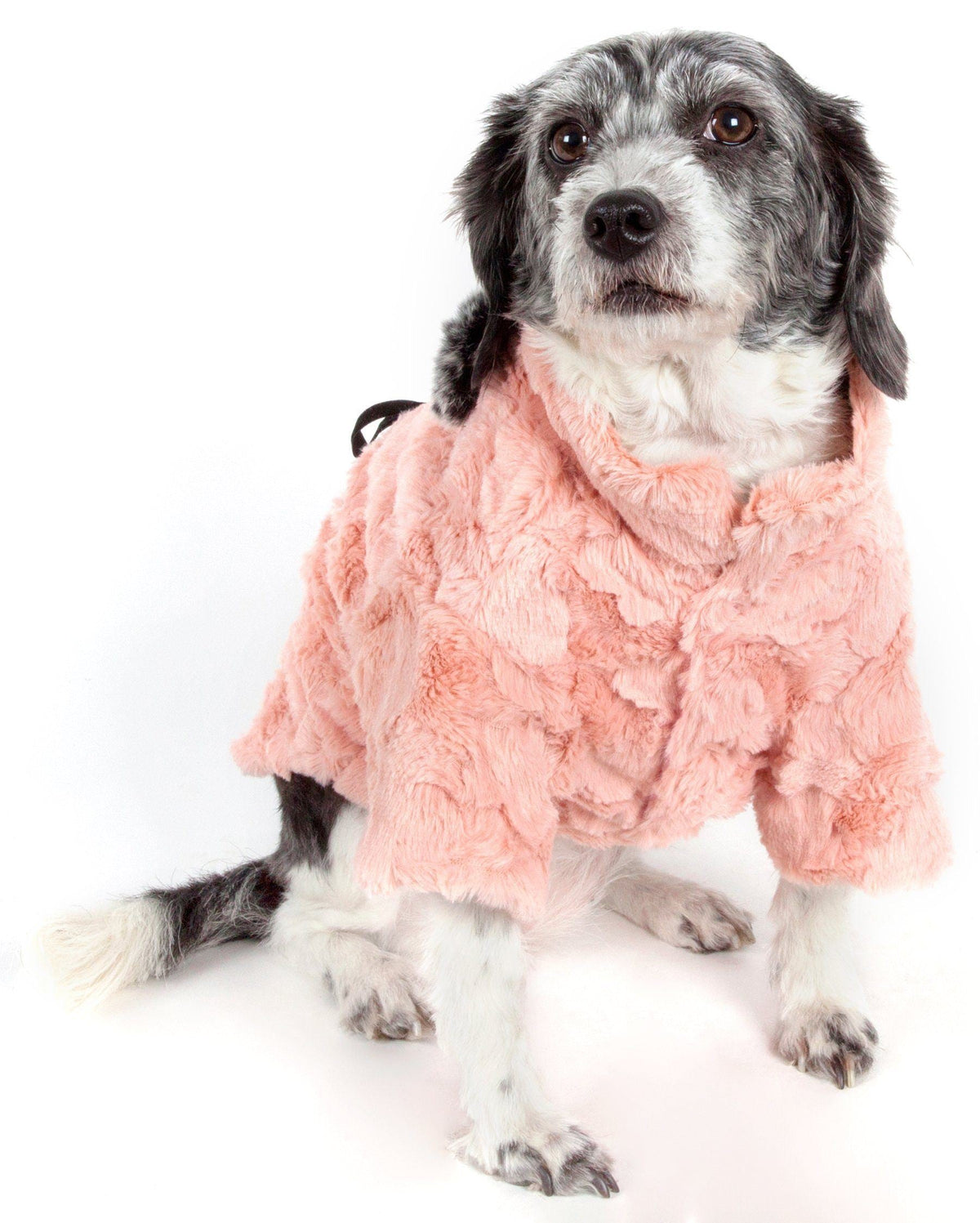 Pet Life ® 'Pink-Mink' Luxury Designer Dog Coat