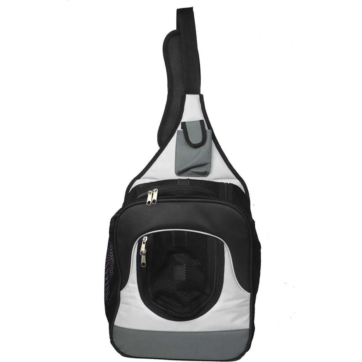 Pet Life ® Single Strap Over-The-Shoulder Hands Free Fashion Backpack Pet Dog Carrier