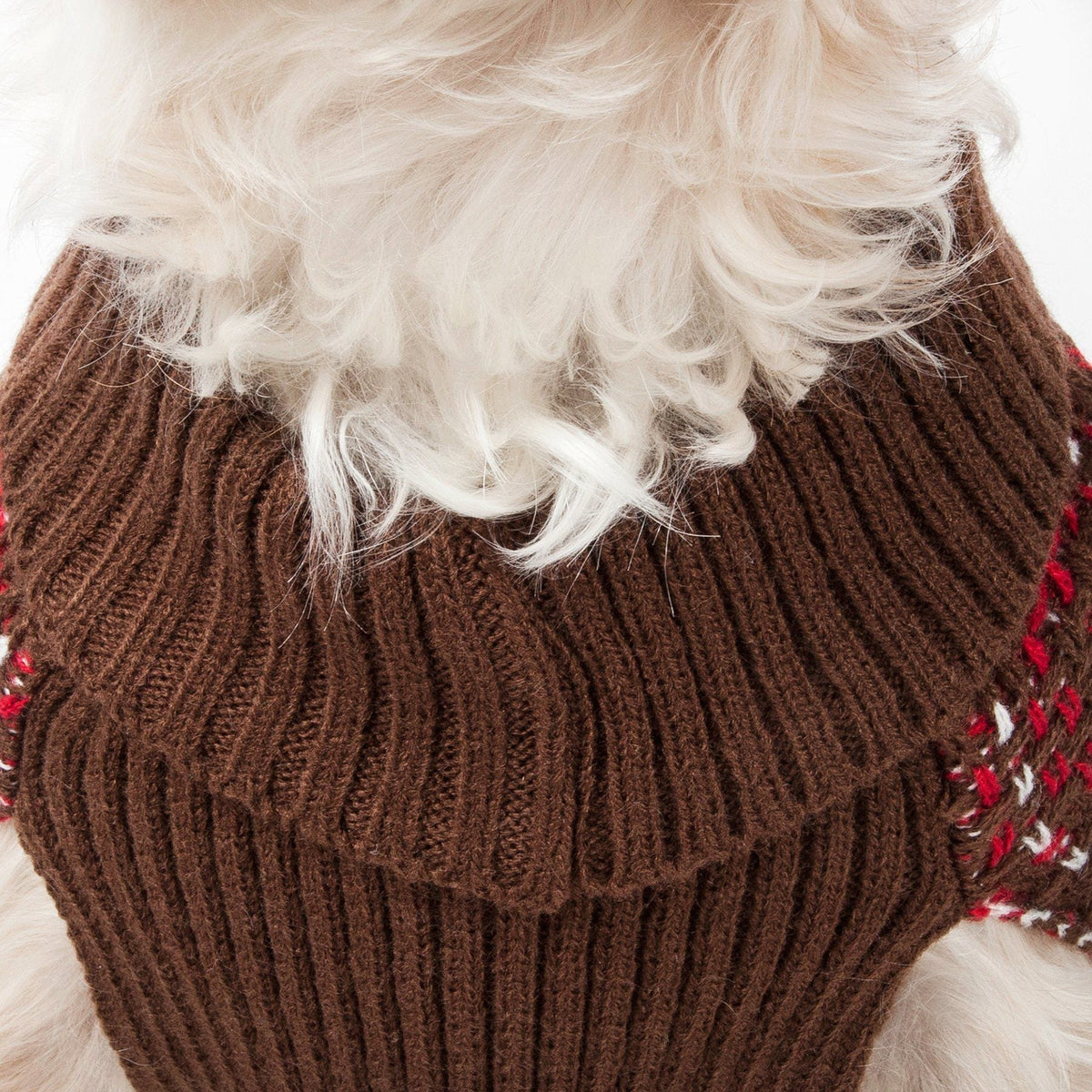 Pet Life ® Vintage Symphony Static Fashion Knitted Designer Dog Sweater