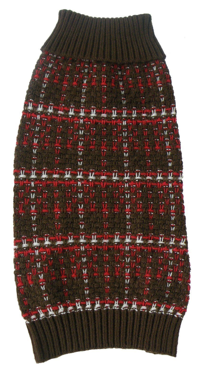 Pet Life ® Vintage Symphony Static Fashion Knitted Designer Dog Sweater