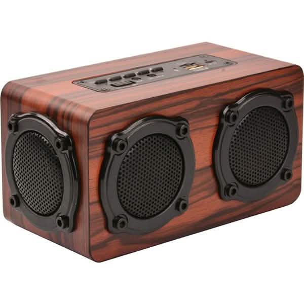 Portable Retro Wooden Wireless Bluetooth 4.2 Speaker
