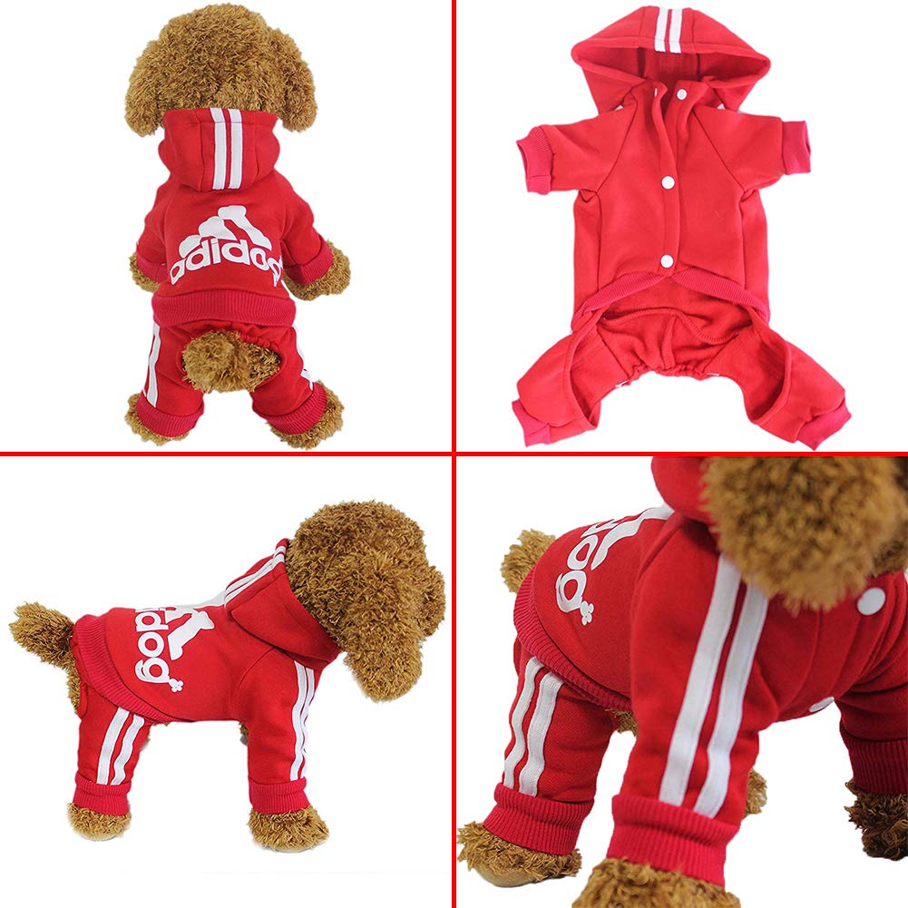 Adidog Pet Pet Four-Legged Hoodie XS-XXL