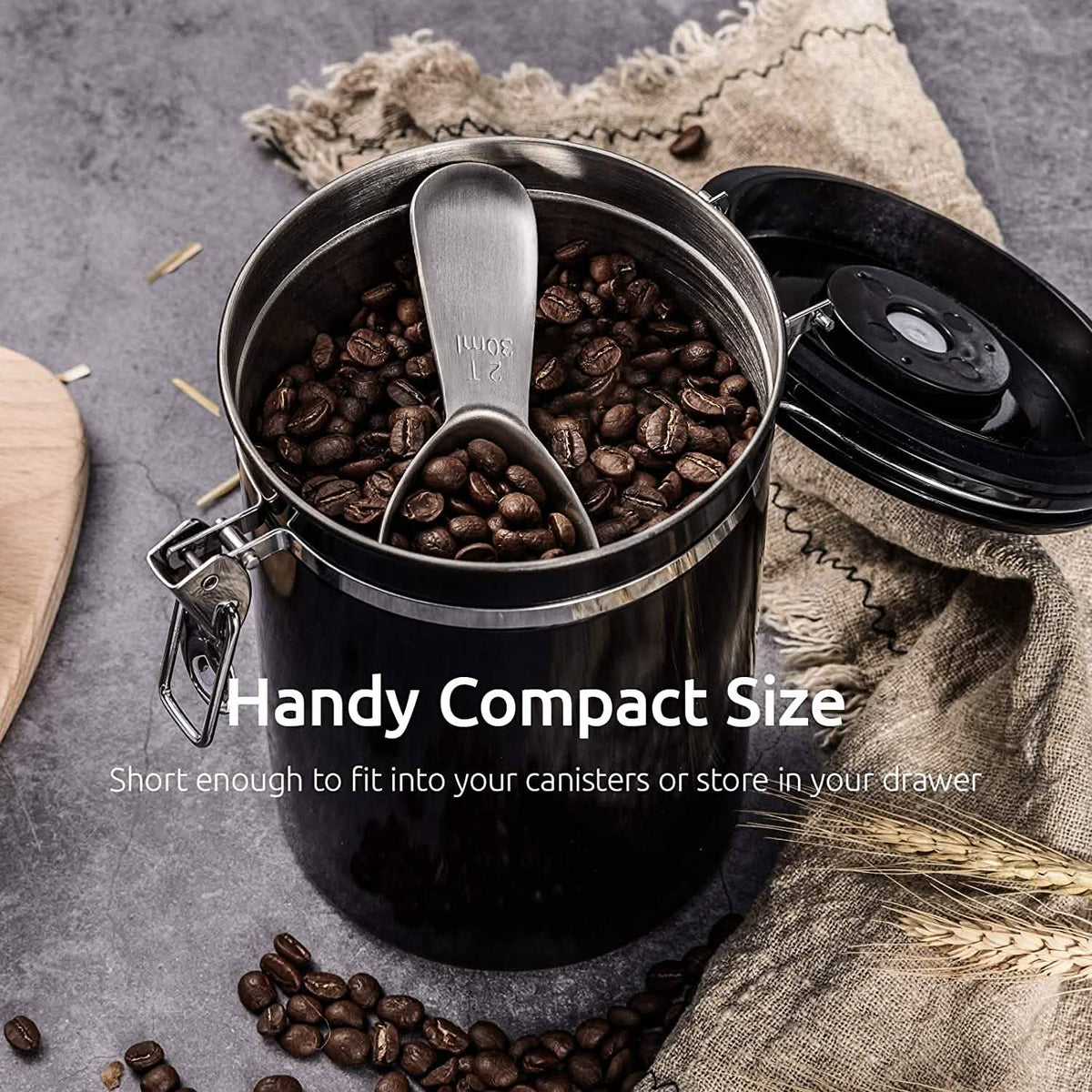 Stainless Steel Measuring Coffee Scoop