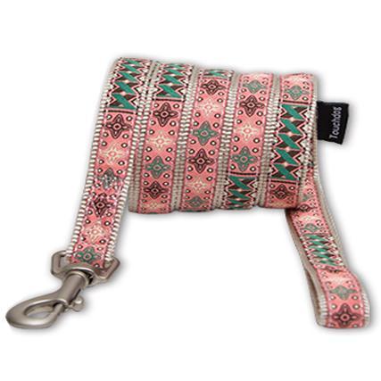 Touchdog 'Capentry Patterned' Tough Stitched Embroidered Collar and Leash