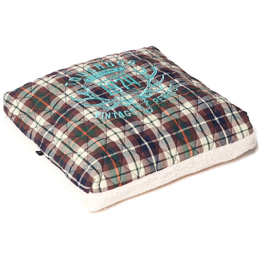 Touchdog ® 'Exquisite-Wuff' Quilted Squared Designer Dog Bed