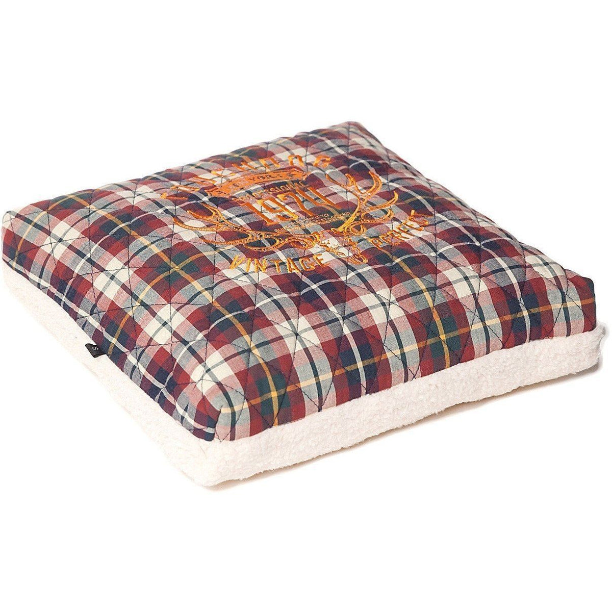Touchdog ® 'Exquisite-Wuff' Quilted Squared Designer Dog Bed