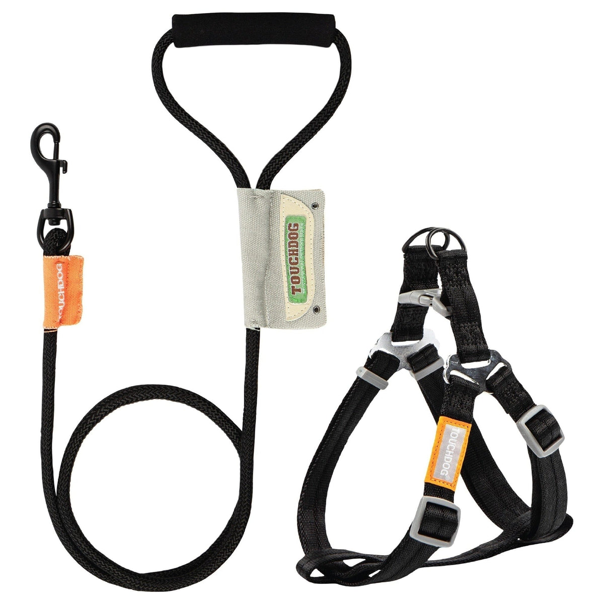 Touchdog ® 'Macaron' 2-in-1 Durable Nylon Dog Harness and Leash
