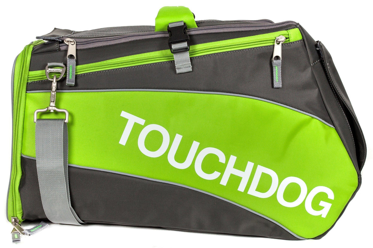 Touchdog ® 'Modern-Glide' Airline Approved Water-Resistant Sporty Travel Fashion Pet Dog Carrier