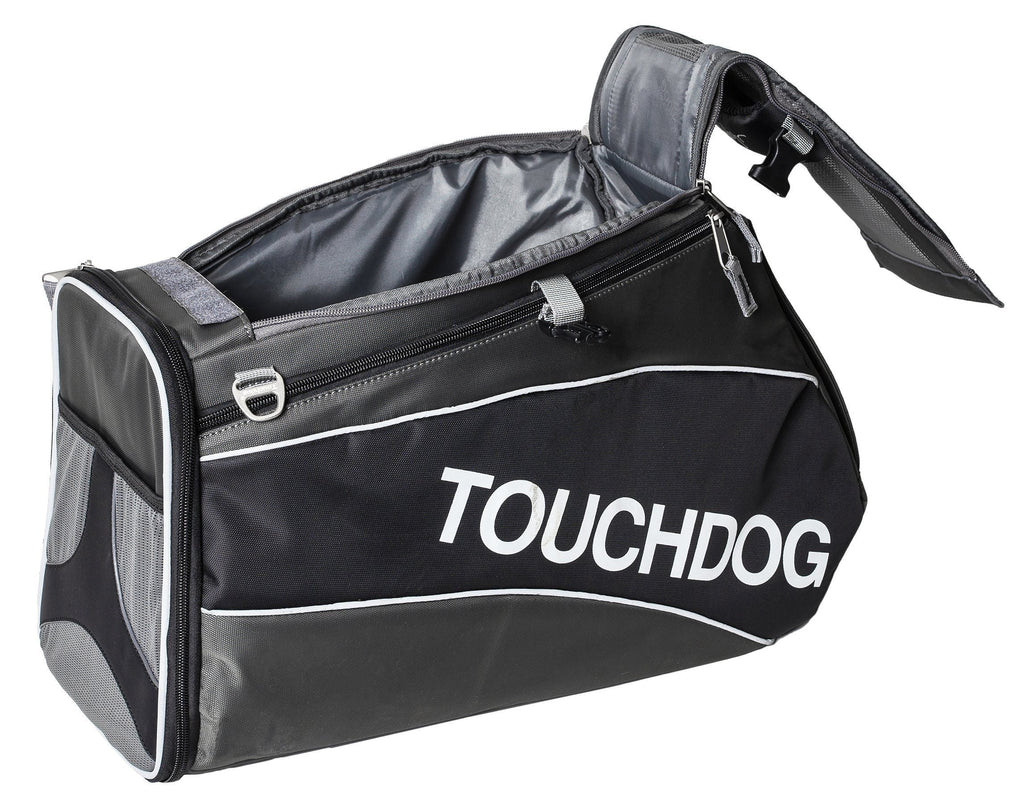 Touchdog ® 'Modern-Glide' Airline Approved Water-Resistant Sporty Travel Fashion Pet Dog Carrier
