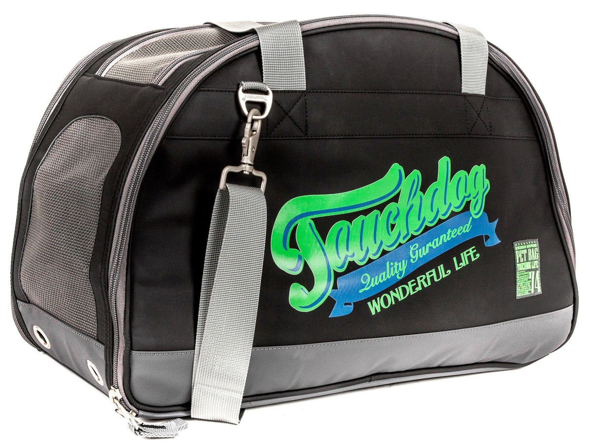 Touchdog ® Original Wick-Guard Water Resistant Airline Approved Travel Dog Carrier