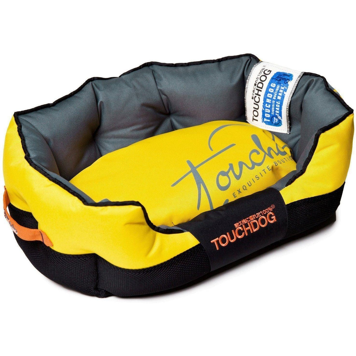 Touchdog ® 'Performance-Max' Sporty Reflective Water-Resistant Dog Bed
