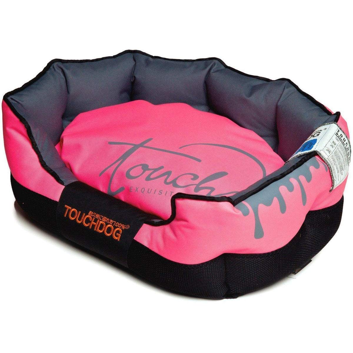 Touchdog ® 'Performance-Max' Sporty Reflective Water-Resistant Dog Bed