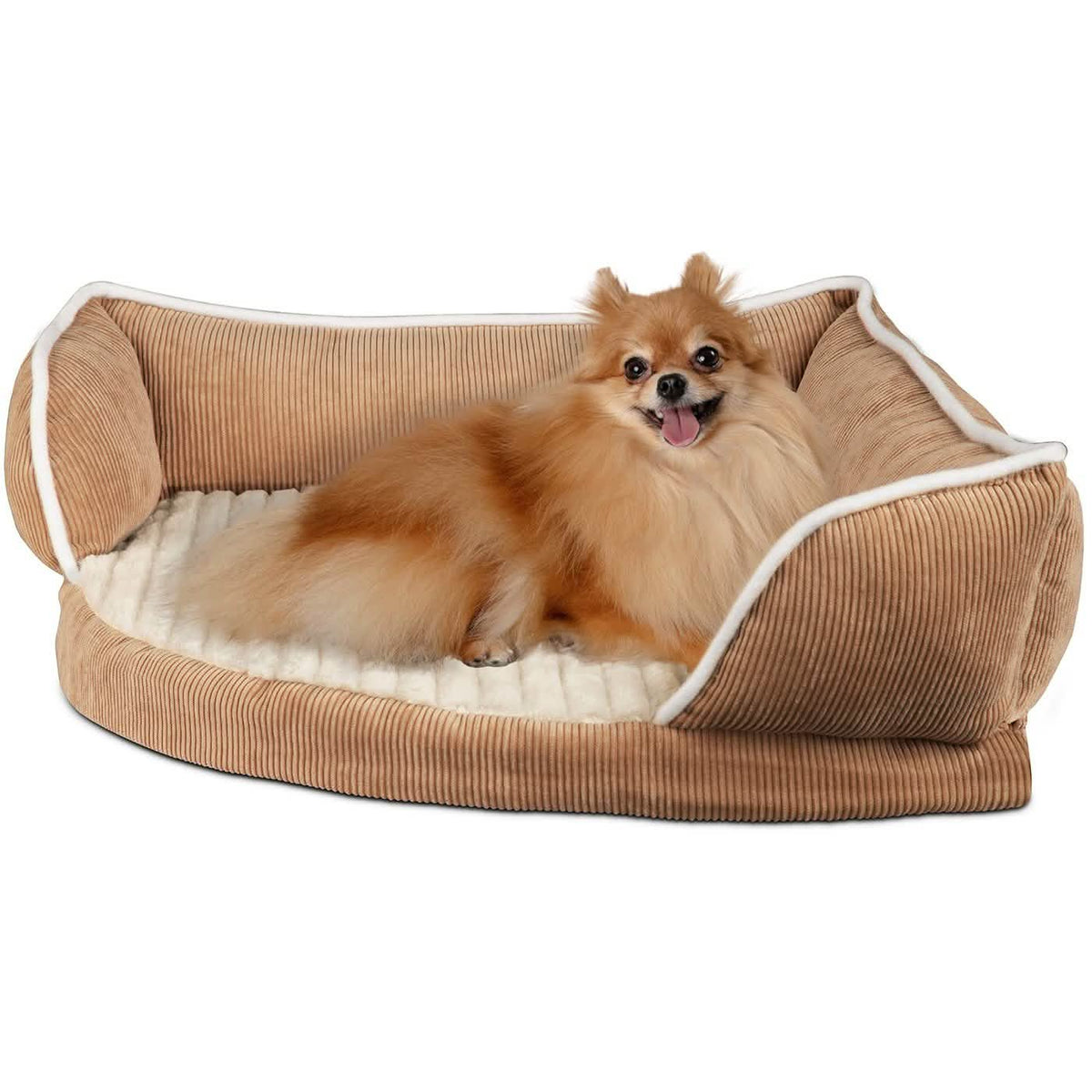 Triangle Corner Pet Bed - Corduroy