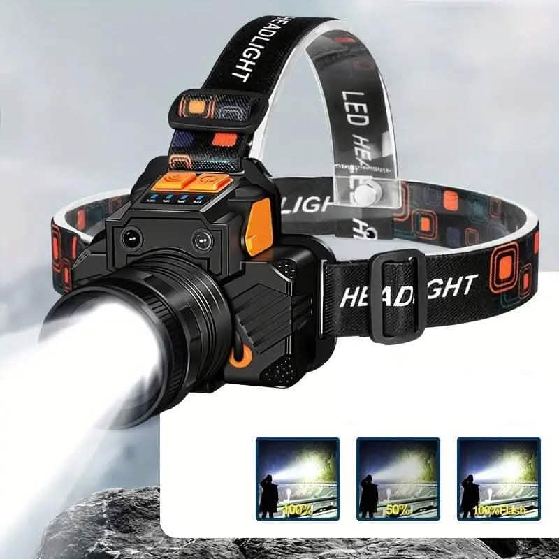 USB Rechargeable Sensor Headlights