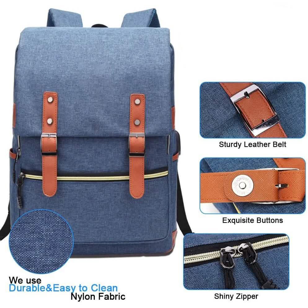 Vintage Laptop Backpack