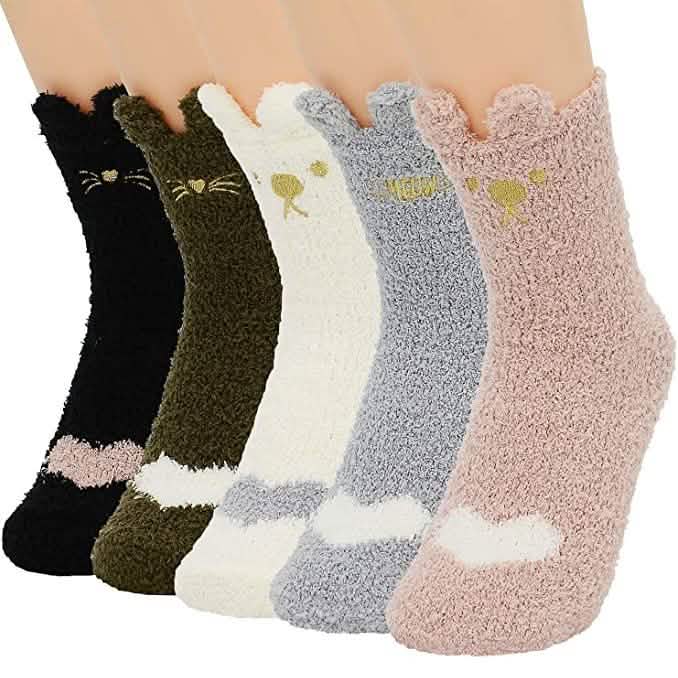 Women's Fuzzy Winter Socks